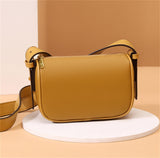 Simple One Shoulder Crossbody Ladies Leather Bag