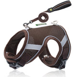 Mesh Breathable Dog Breast Strap Reflective Rope Pet Products