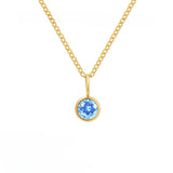 Personality Element Birthstone Necklace