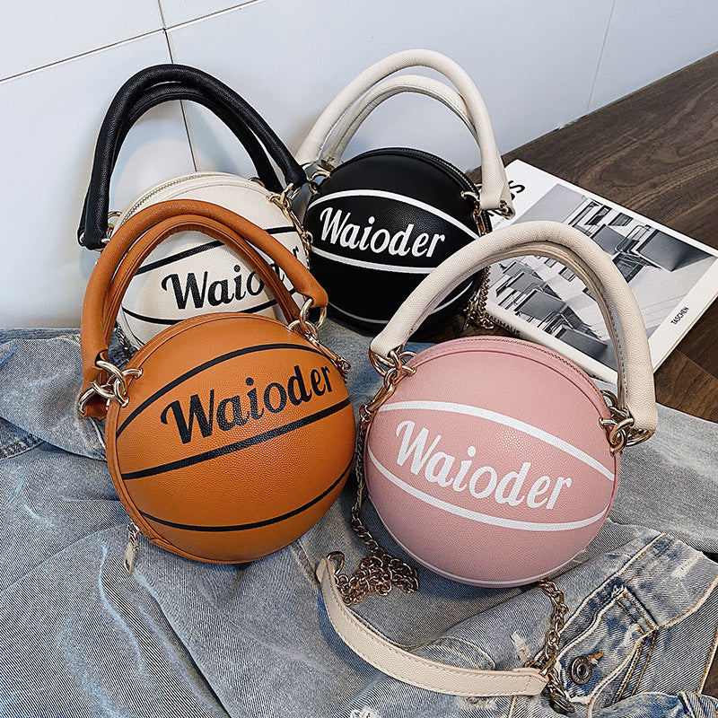 Basketball Shape Handbags and Purses for Women