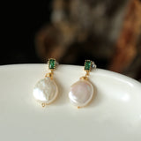 Natural Freshwater Baroque Pearl Earrings: Timeless Elegance, Everyday Luxury