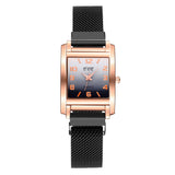 Women's Casual Quartz Watch with Magnetic Clasp