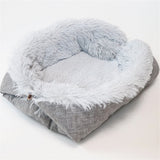 South Korean velvet cat bed