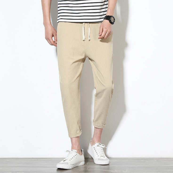 Summer men's loose casual pants