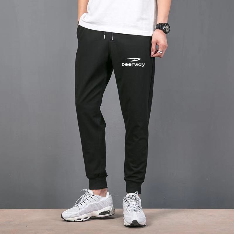 Closing loose leg pants men sweatpants