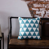 Modern geometric office pillow cushion