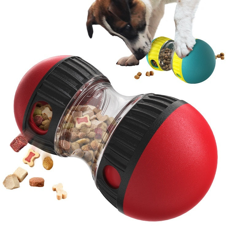 Interactive Food Dispensing Dog Toy - Slow Feeder Puzzle Ball for Stomach Health & Intelligence Boost