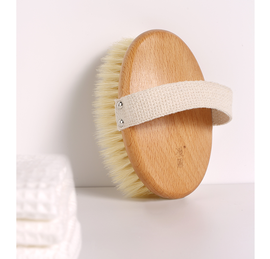 Bristle Brush Bath Brush Body Fat Brush Skin Brush - Minihomy