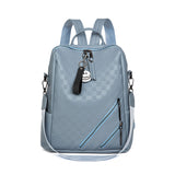 Checkerboard Backpack for Women: Casual Shoulder Bag, Travel & Shopping