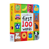 First 100 Words: English Picture Book for Toddlers (Cardboard)