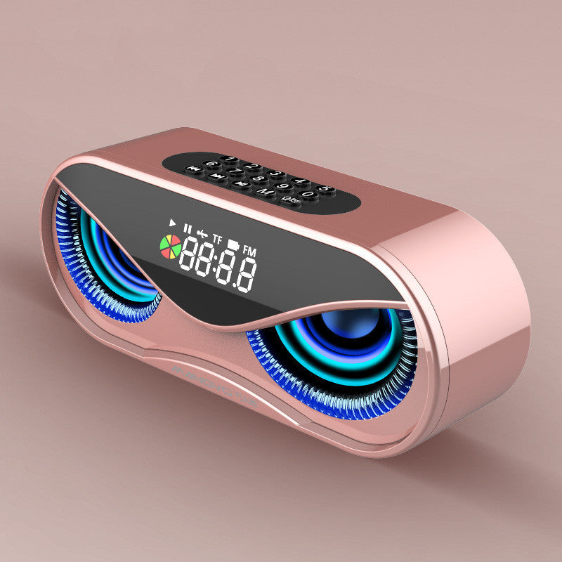 Title: Colorful Lights Dual Speakers Digital Bluetooth Speaker