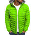 Autumn Winter Men Cotton Jacket Hooded Thickened Down Jacket - Minihomy