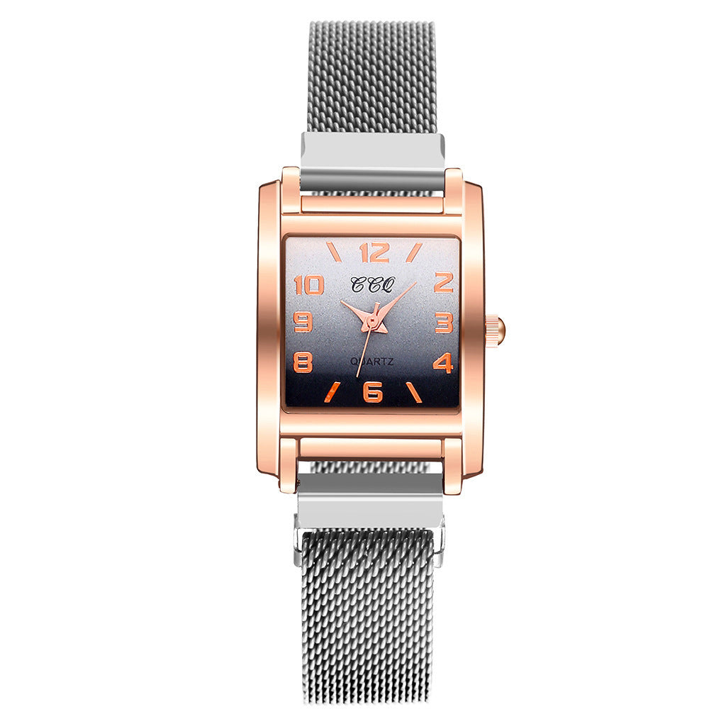 Women's Casual Quartz Watch with Magnetic Clasp