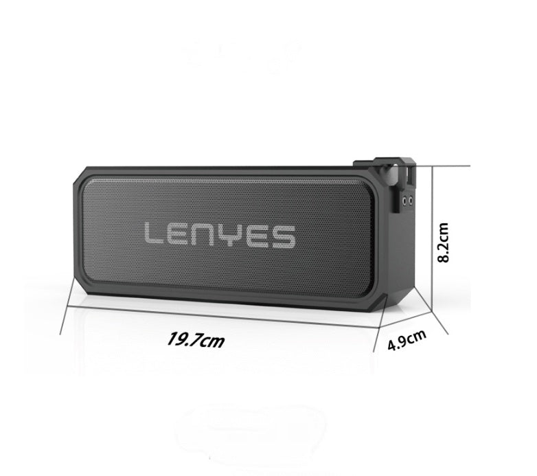 Coldy Lion Lenyes Wireless Bluetooth Speaker Sound Waterproof Drop-proof Subwoofer 360 Degree Surround S105 - Minihomy