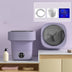 Mini Foldable Washing Machine - Portable Socks Underwear Panties Washer - Minihomy