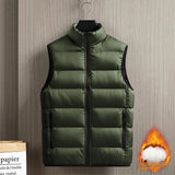 Down Jacket Vest Men's Coat Thickened Warm