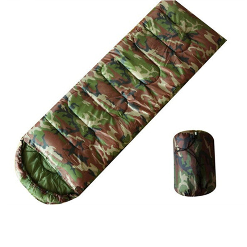 Camping emergency camouflage sleeping bag - Minihomy