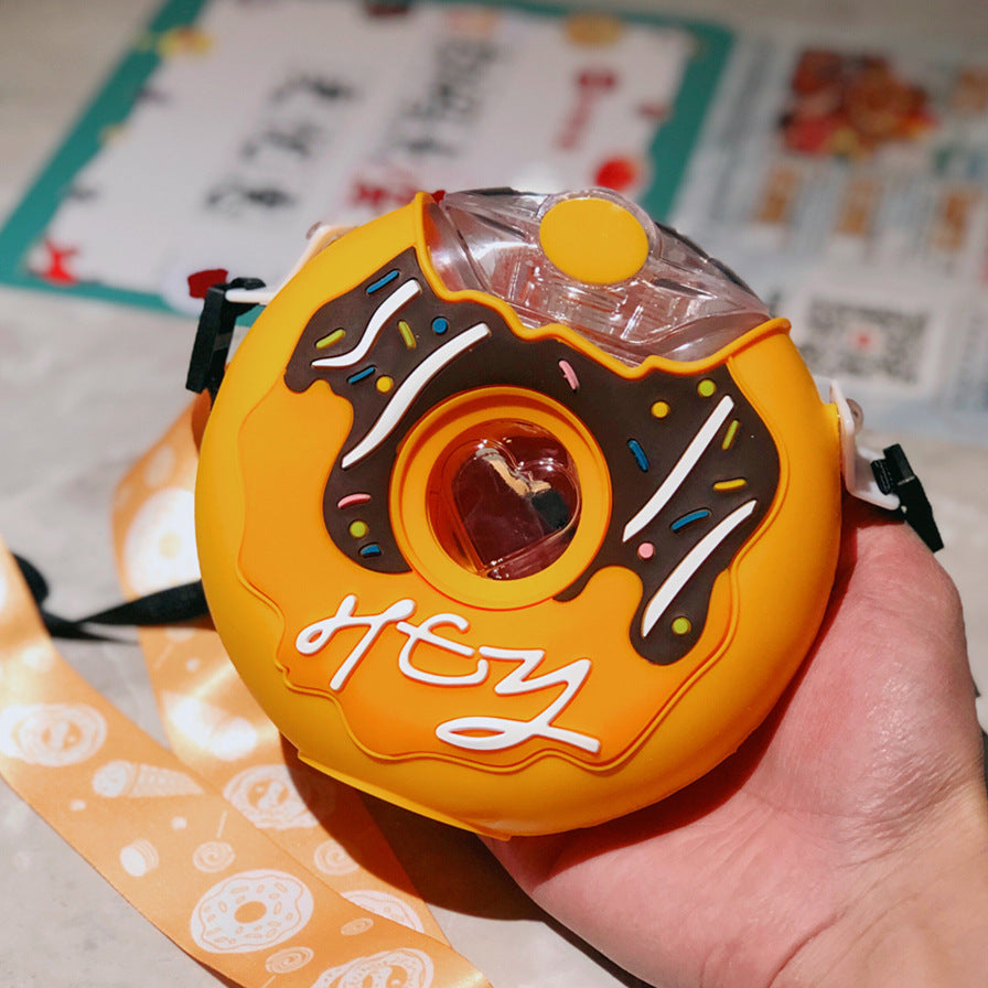 Sweet Treats on the Go: Cute Donut Ice Cream Water Bottle