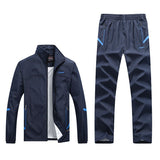 Spring And Autumn Long-sleeved Casual Sports Suit Men's