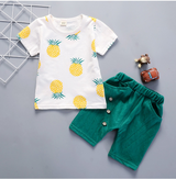 Baby summer short sleeve two-piece suit