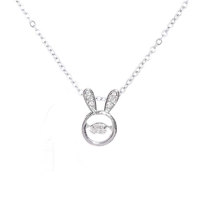 Bunny Necklace - Simple All-match Titanium Steel Clavicle Chain - Minihomy