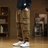 Men's Autumn Plus Size Loose Tappered Casual Pants