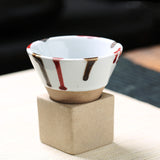 Retro Japanese Coarse Pottery Tea Cup - Light Luxury and Vintage Style