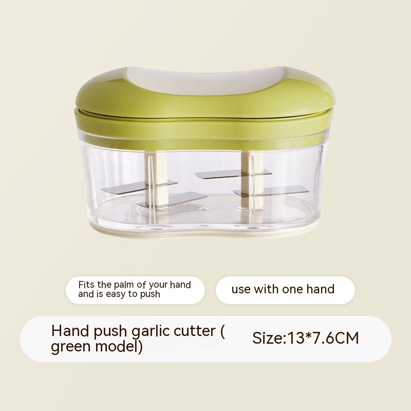 Household Multi-function Hand Push Garlic Press Kitchen Gadgets - Minihomy