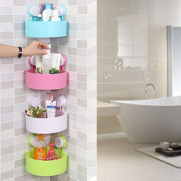 Bathroom Corner Shelf - Minihomy