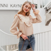 Blouse Tops women Long Sleeve Pink Shirts Ladies Shirt - Minihomy