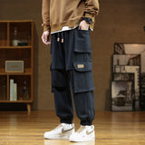 Men's Autumn Plus Size Loose Tappered Casual Pants