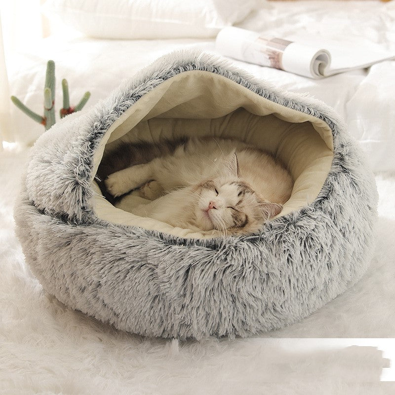 Plush Shell Nest Cat Litter: Keep Your Feline Friend Cozy in Winter