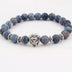 Natural Stone Owl Head Yoga Bracelet - Minihomy