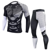 Men's PRO Tight Fitness Sports Training Suit Stretch