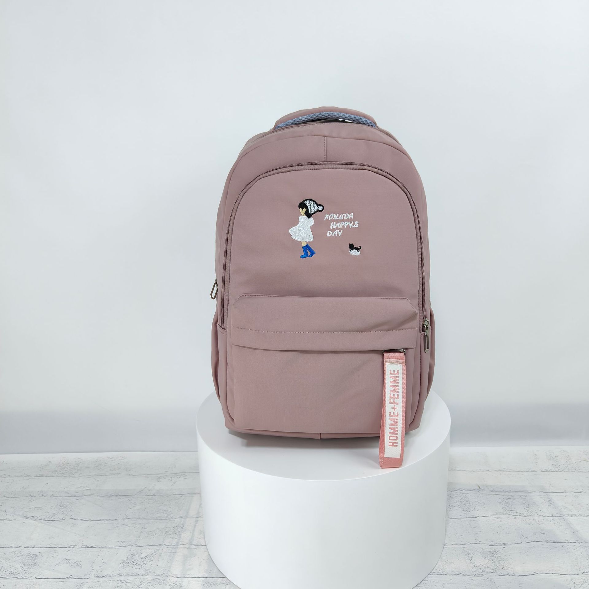 Large Capacity School Backpack: Casual & Multi-Functional