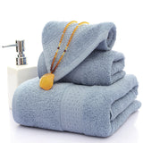 Three-Piece Bath Towel Set: Luxurious Comfort for Your Bathroom