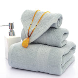 Three-Piece Bath Towel Set: Luxurious Comfort for Your Bathroom