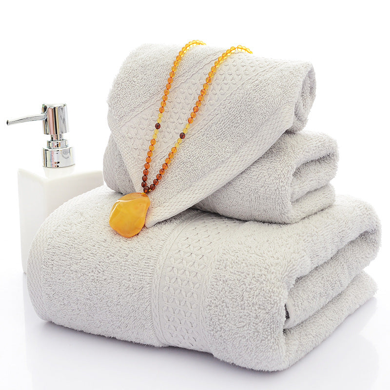 Three-Piece Bath Towel Set: Luxurious Comfort for Your Bathroom