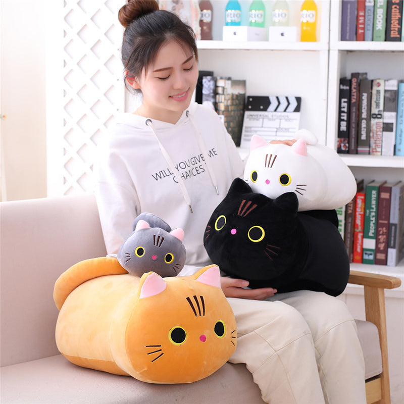 Cartoon Cute Pet Plush Doll Sleeping Pillow