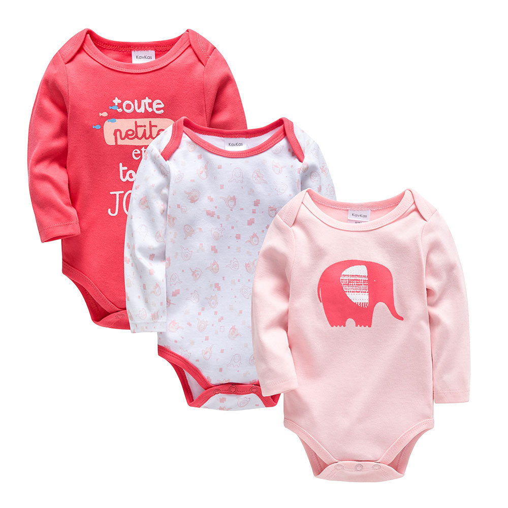 Long Sleeve Baby Clothes Cartoon Newborn Clothes