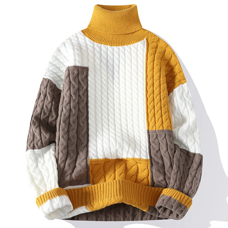 Turtleneck Pullover Thick Sweater Soft Warm Pure Cashmere Simple Bottoming Shirt: Cozy Comfort for Chilly Days