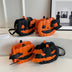 Halloween Bags Funny Pumpkin Cartoon Shoulder Crossbody Bag With Bat - Minihomy