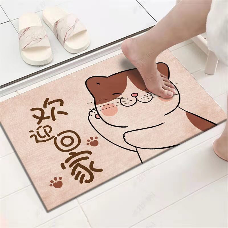 Bathroom Toilet Absorbent Floor Mats Kitchen Floor Mats Bathroom Non Slip Mats