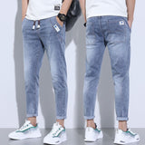 Denim Stretch Casual Men's Trousers Thin