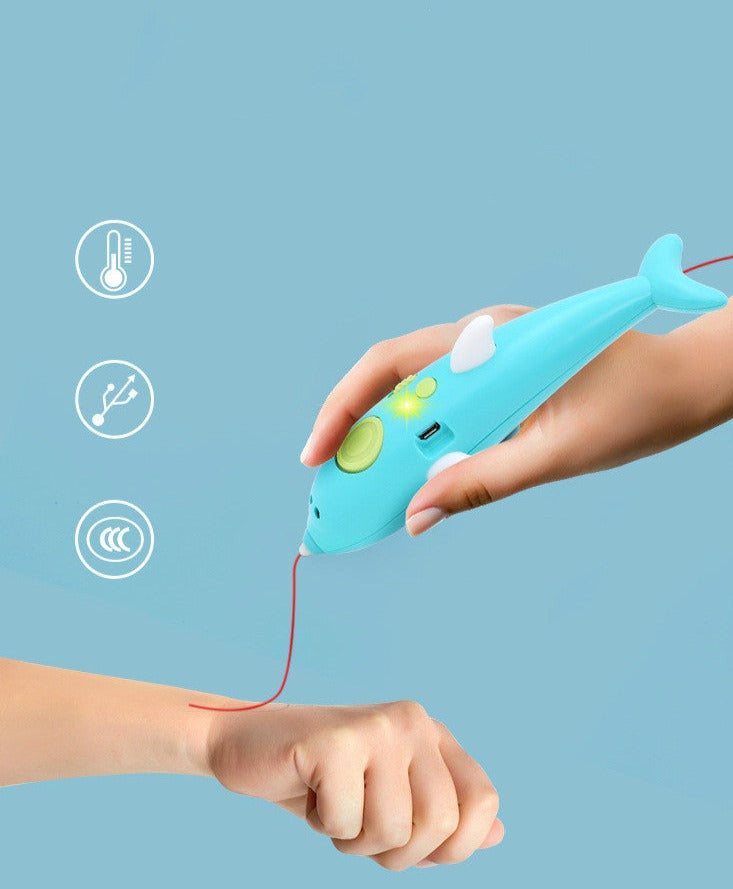 Dolphin 3D Printing Pen For Kids - Minihomy