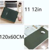 Extra Large Leather Mouse Pad - Double-Sided Design