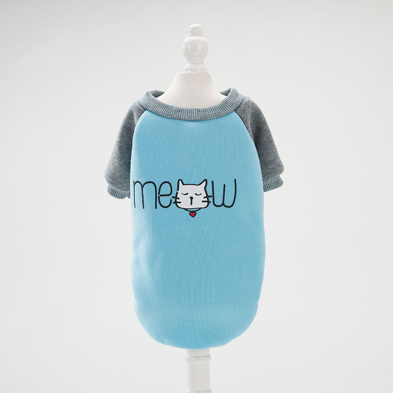 Cute funny spring autumn cat clothes