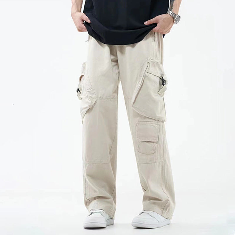 Casual Hip Hop Straight Men's Pants