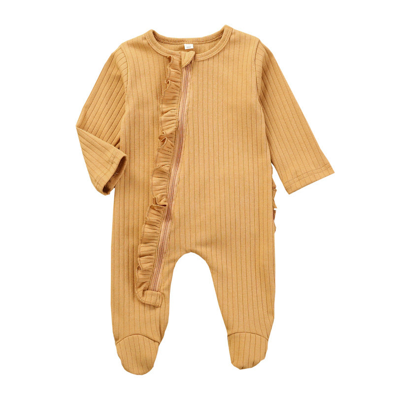 Baby Rompers  Autumn Winter Boys Girls Long Sleeve Jumpsuit Romper