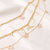 Chain Butterfly Necklace Women Multilayer Pendant Necklace Set Women - Minihomy